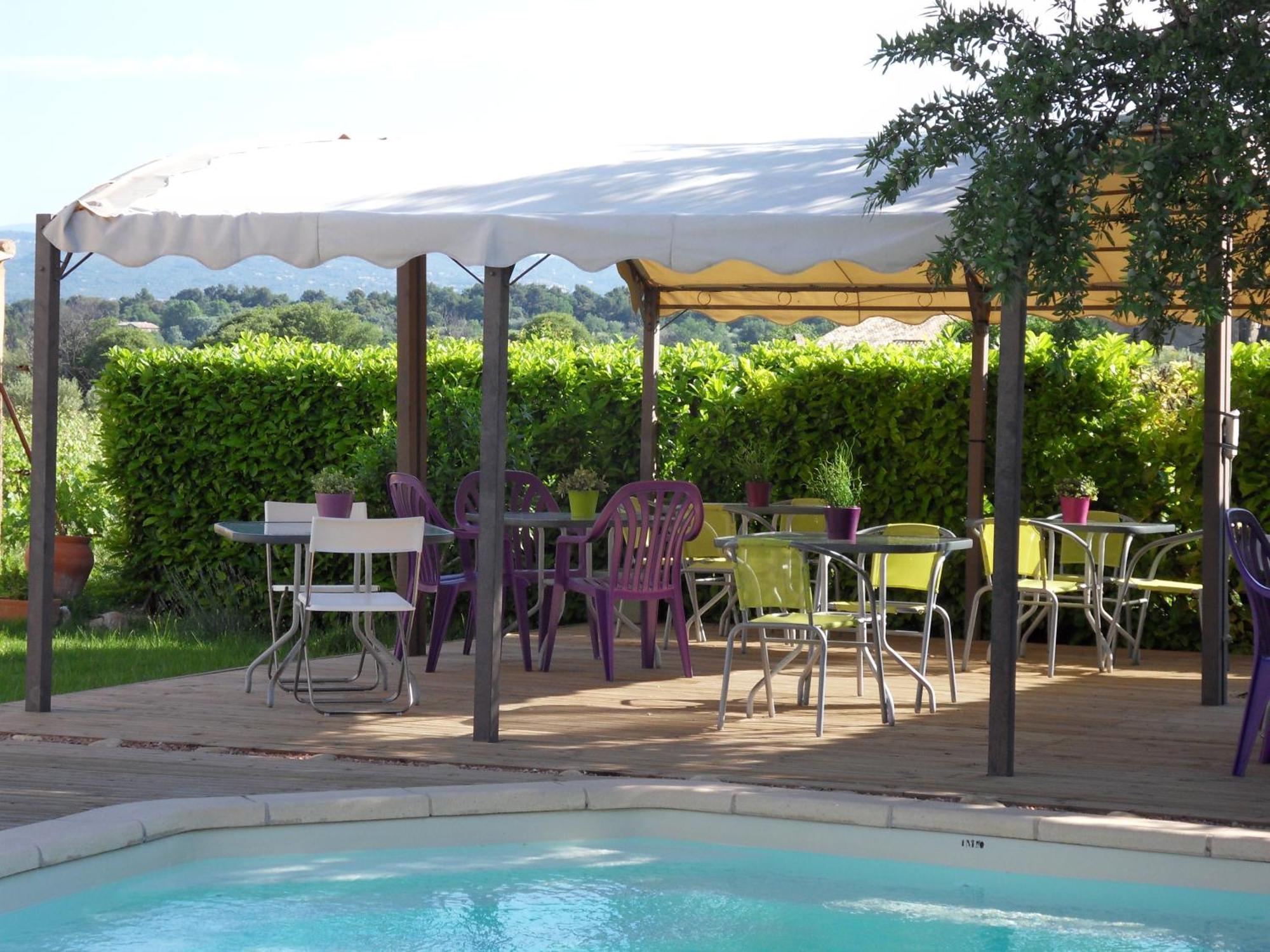 Le Jardin D'Ivana Chambres D'Hotes B&B Avec Piscine Chauffee Oppede Bagian luar foto