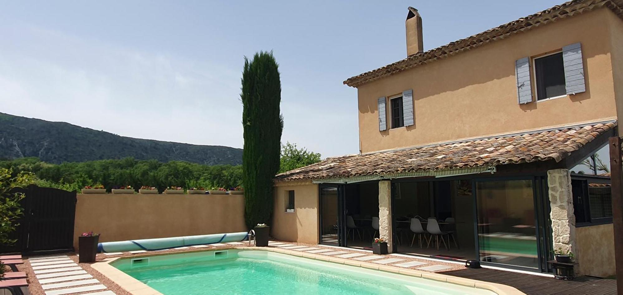 Le Jardin D'Ivana Chambres D'Hotes B&B Avec Piscine Chauffee Oppede Bagian luar foto